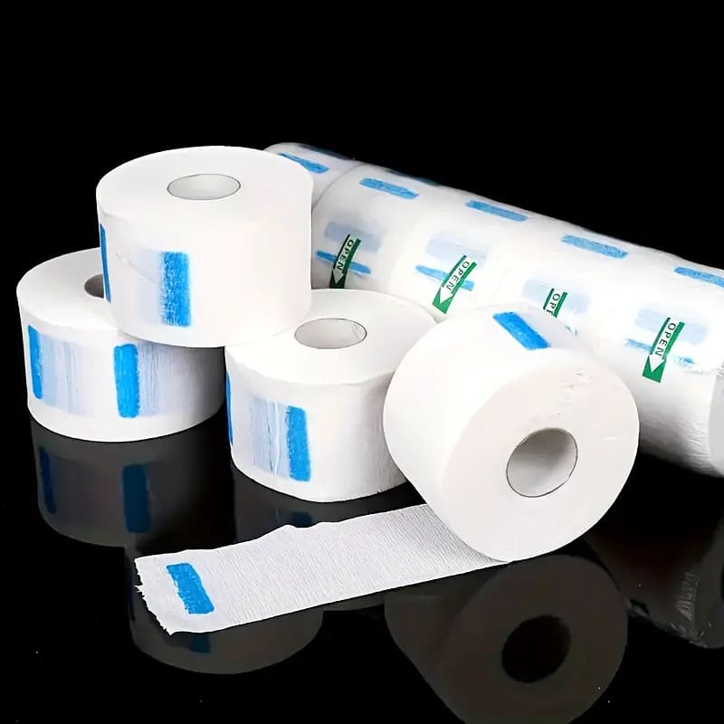 Tisu Leher Barbershop Neck Paper Tape Tissue Salon Disposable