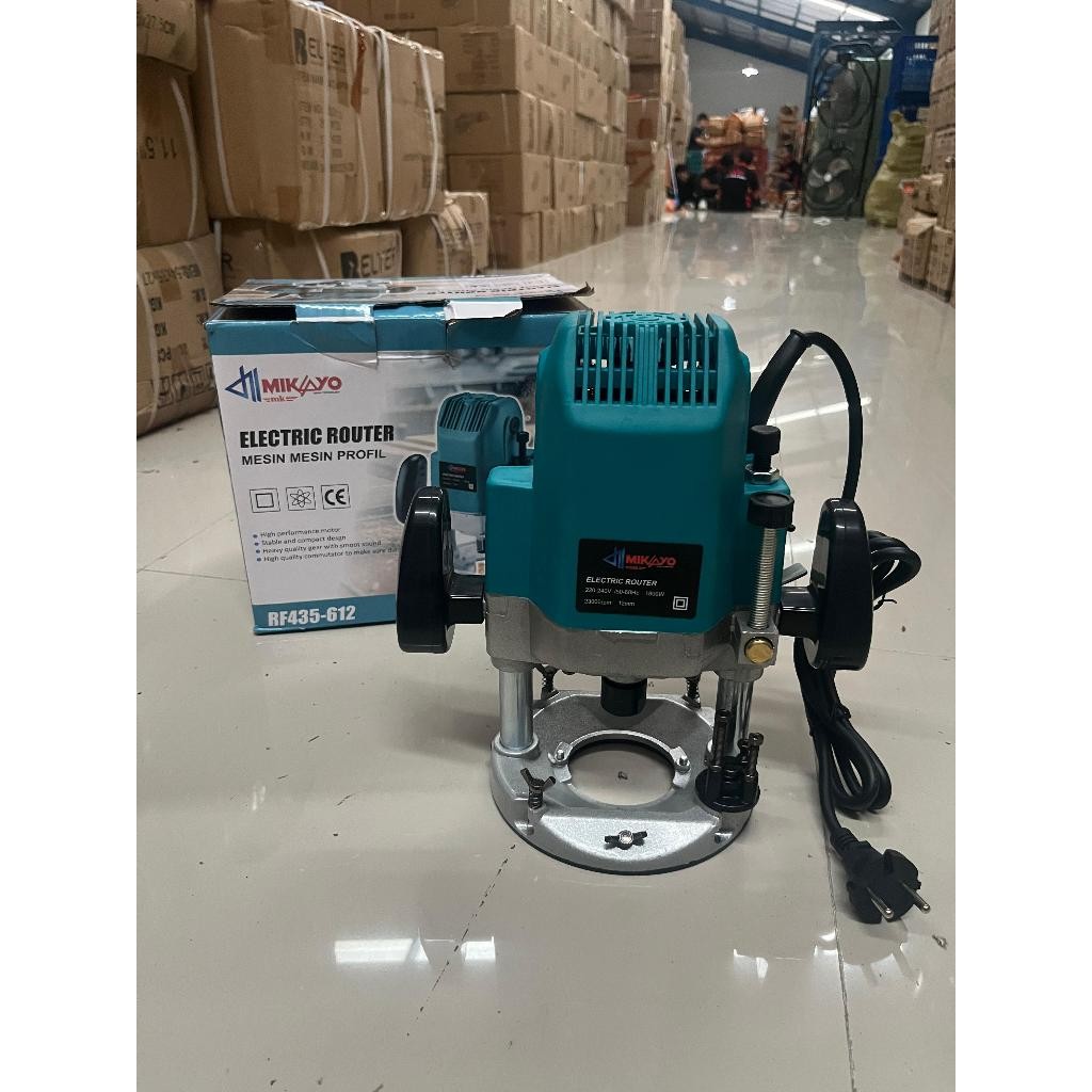 Jual PROMO MESIN PROFIL KAYU / ELECTRIC ROUTER maktec Mesin Router 12mm ...