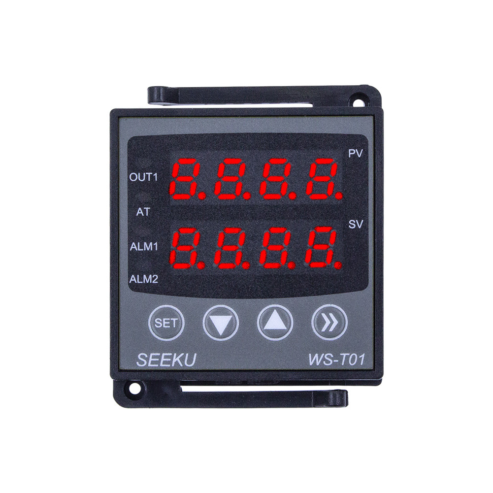 Jual RS485 MODBUS 6 alarm pattern controller T01 PT100 K type thermal ...