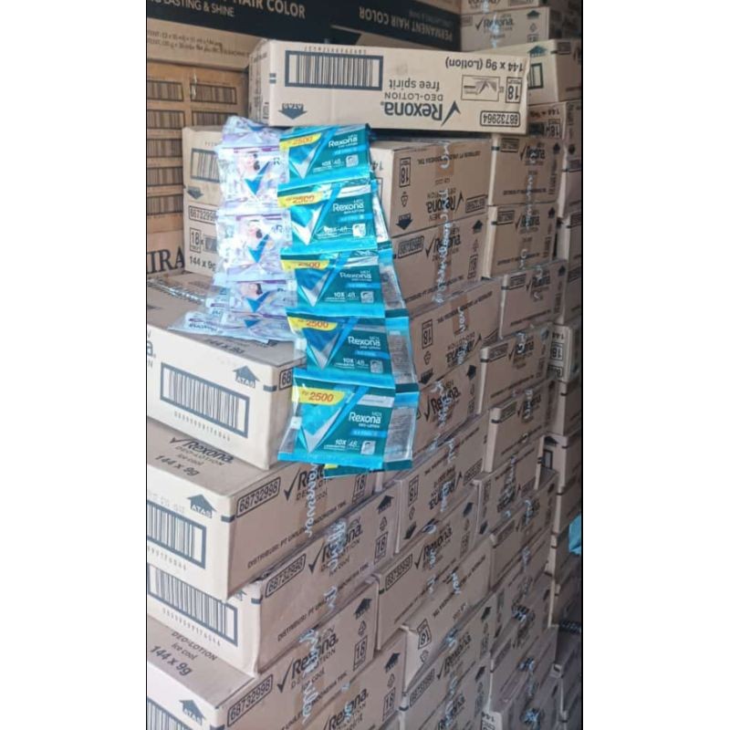 Jual REXONA deo lotion sachet / rexona sachet 12 renteng keteranga di ...