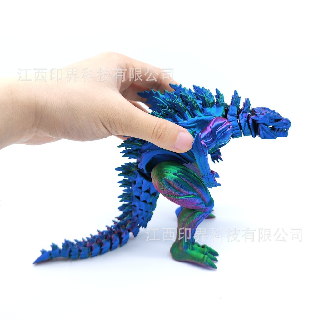Jual 15 types Bandai 18cm 3D Printed Muscle Godzilla Action Figure Q ...