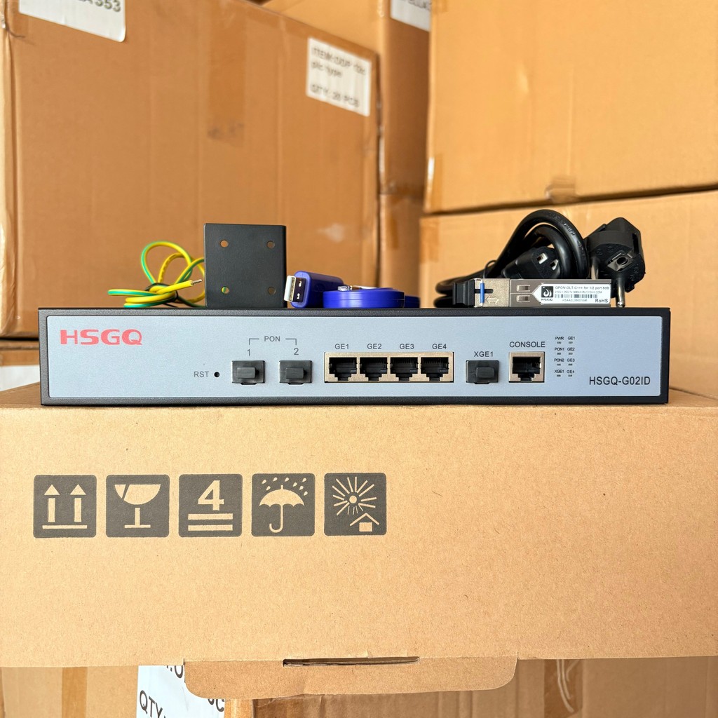 OLT GPON HiOSO A Singola Porta Per 128 Utenti - 10G Uplink, Gestione Web E EMS