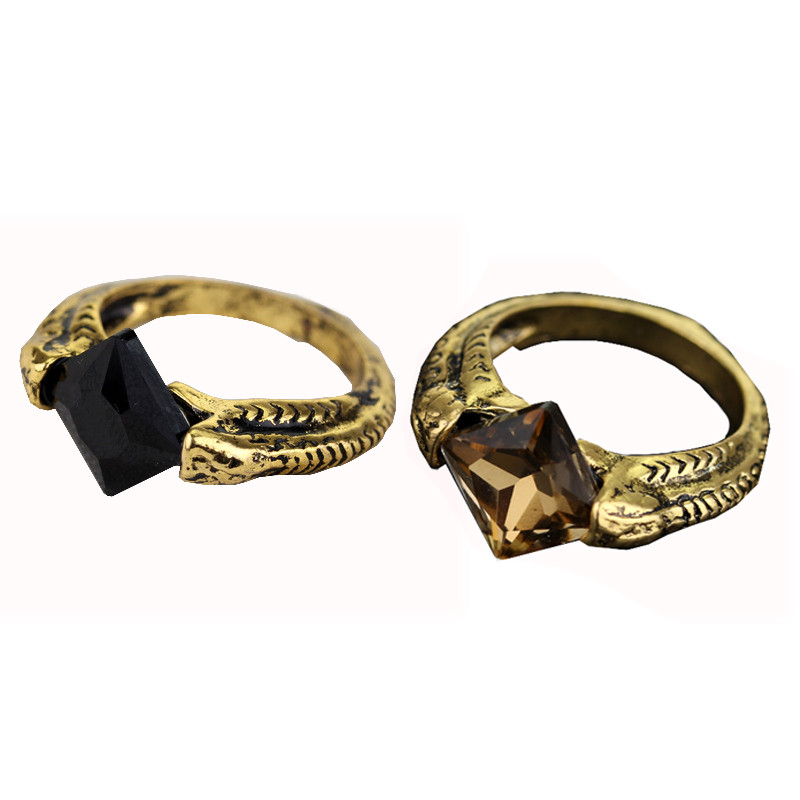 Jual Vintage Voldemorts Horcrux Ring The Resurrection Stone Devil's ...