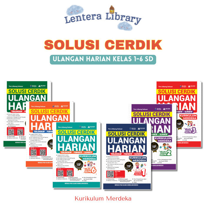 Jual Buku Sekolah - Solusi Cerdik Kurikulum Merdeka Ulangan Harian SD ...