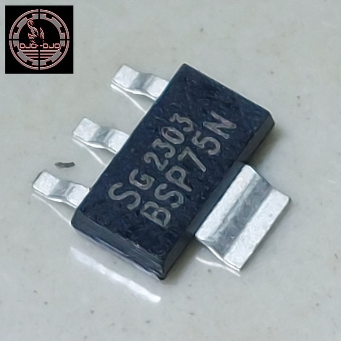 Jual BSP75N Sot-223 BSP75 Smart Mosfet N-Channel SIPMOS 60V 1.8W BSP ...