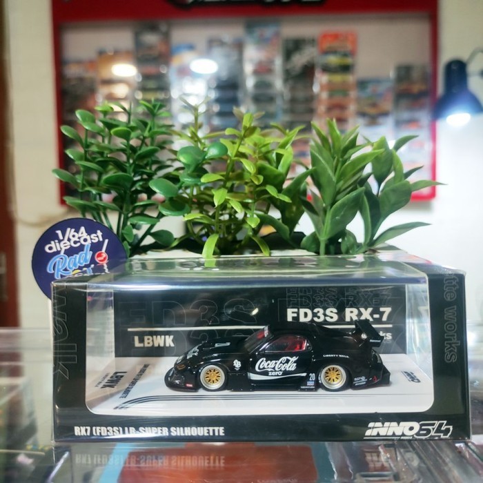 Jual Inno64 Mazda RX7 (FD3S) LB-Super Silhouette - LBWK Black | Shopee ...