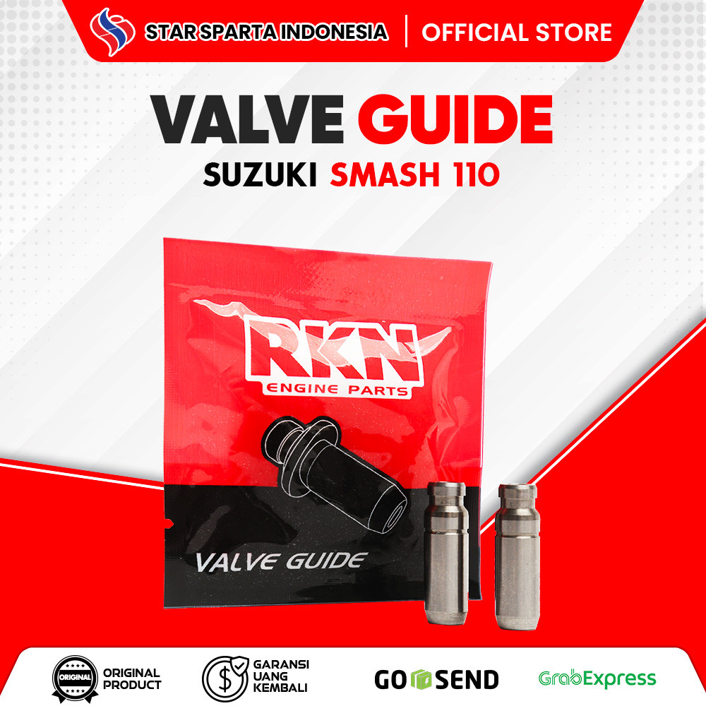 Jual RKN - VALVE GUIDE / BOS KLEP Smash 110 | Shopee Indonesia