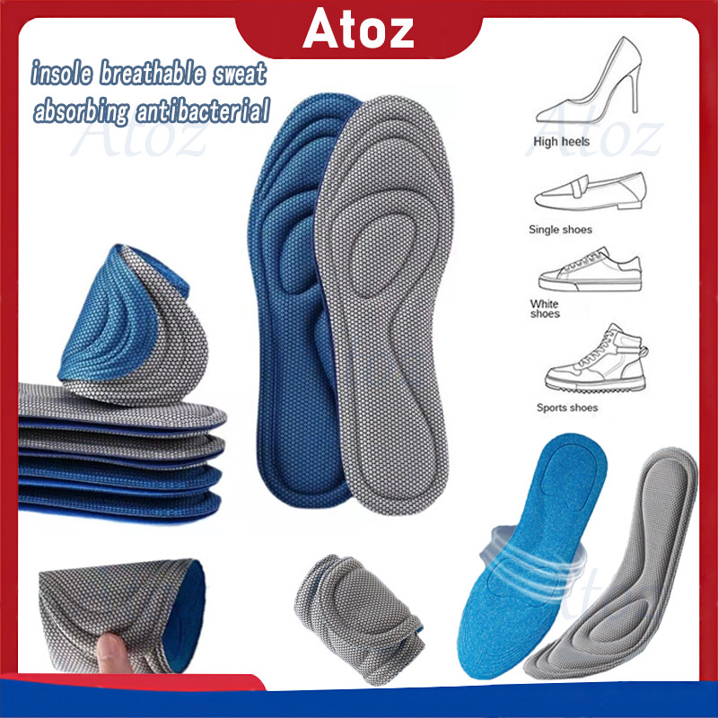 Jual insole breathable sweat absorbing antibacterial/alas kaki insole ...