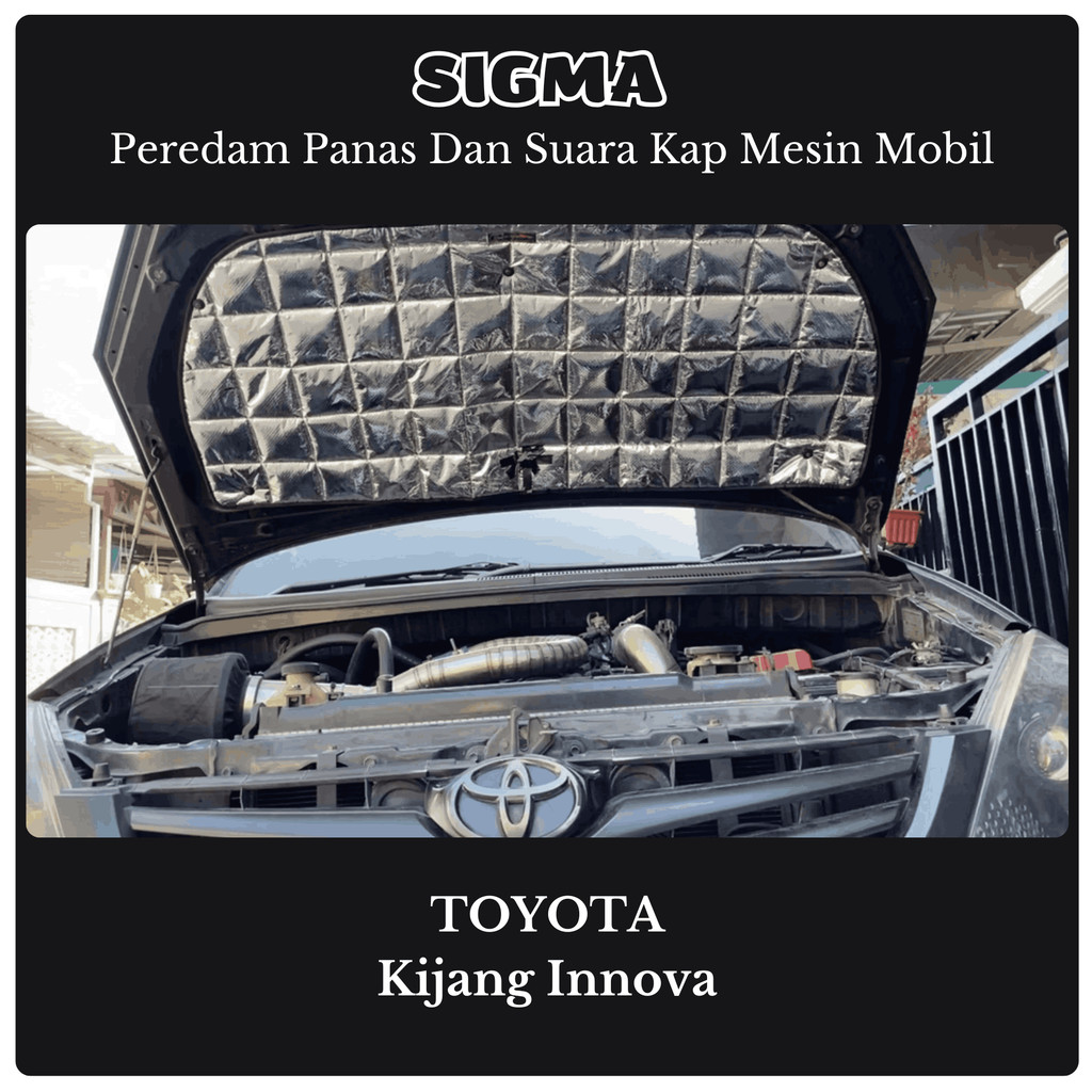 Jual Peredam Kap Mesin Mobil Kijang Innova Tahun 2004 2005 2006 2007 ...