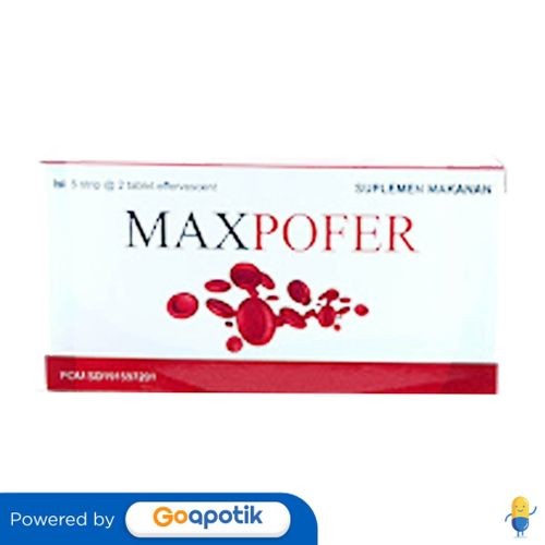 Jual Maxpofer Box 10 Tablet Effervesent | Shopee Indonesia