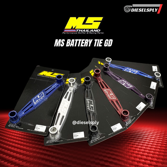 Jual MS Titanium Battery Tie Bracket Aki GD PNP Innova/Fortuner/Hilux ...