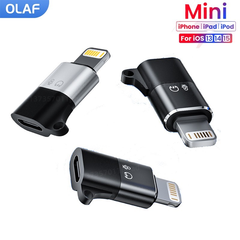 Jual OLAF USB Type C to Lightning 8Pin OTG Adapter for iPhone 14 13 12
