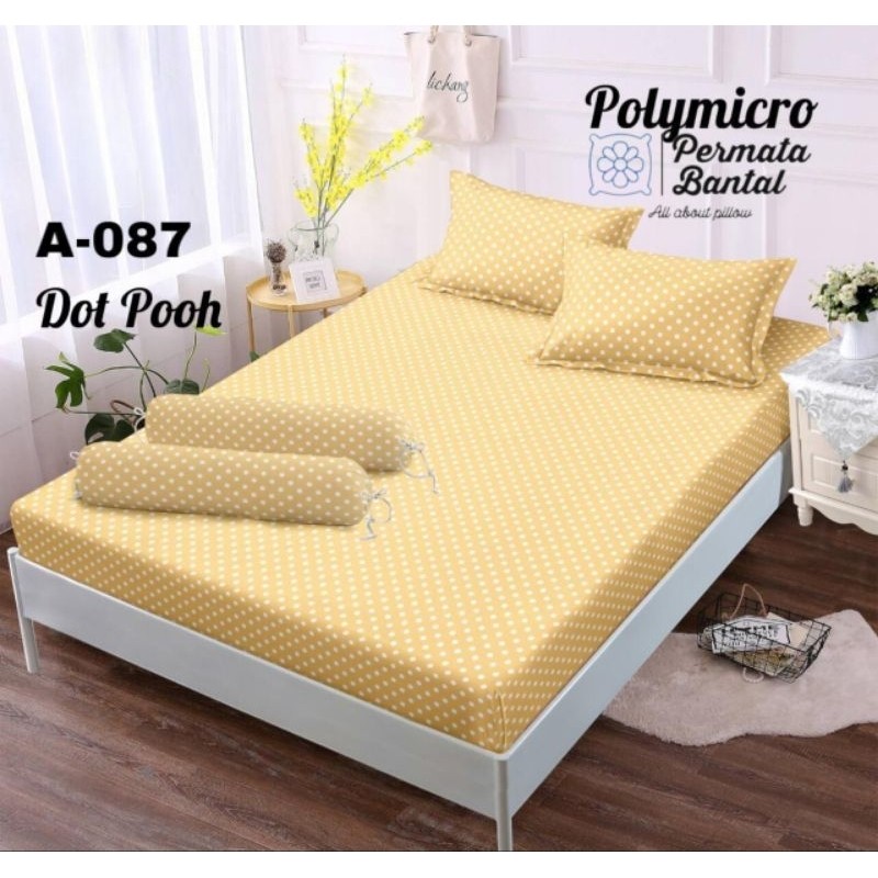 Jual Kain Katun Polymicro motif Polkadot Lebar 240cm | Shopee Indonesia