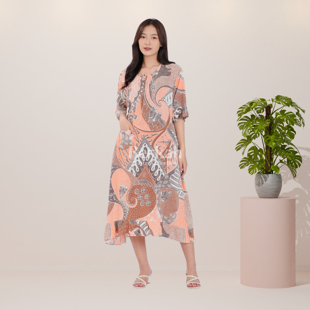Daster Batik Rayon Karet Surya Teja Dss- 3