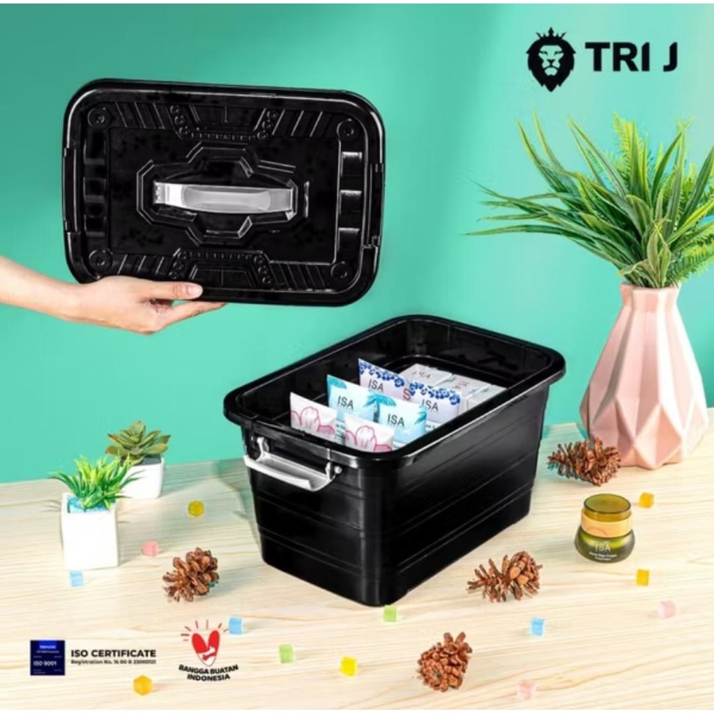 Jual BOX CONTAINER DENGAN HANDLE - Kontainer Box Plastik Jumbo ...