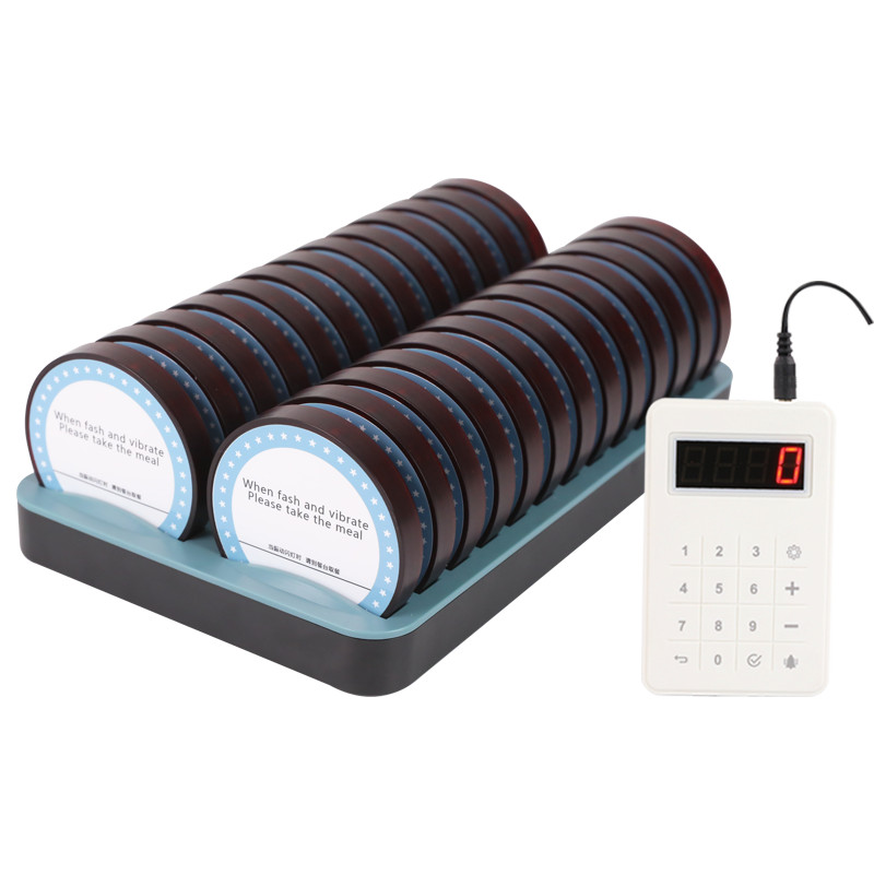 Jual Restaurant Pager System 26 Buzzers Beepers 1 Keypad Wireless ...