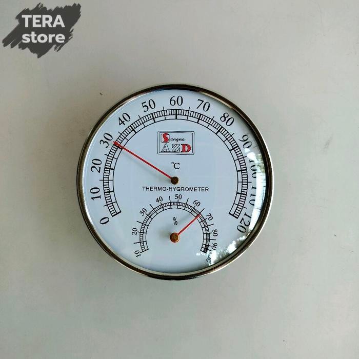 Jual thermometer sauna model bulat hygrometer sauna termohigrometer ...