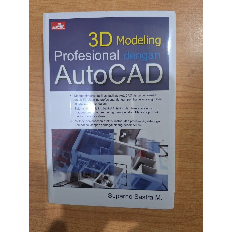 Jual BUKU 3D MODELING PROFESIONAL DENGAN AUTOCAD | Shopee Indonesia