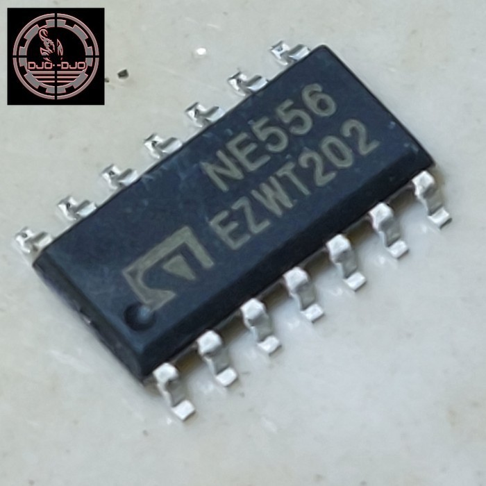 Jual 3pcs NE556 Sop-14 SMD Tempel NE 556 IC Dual Precision Timer ST ...