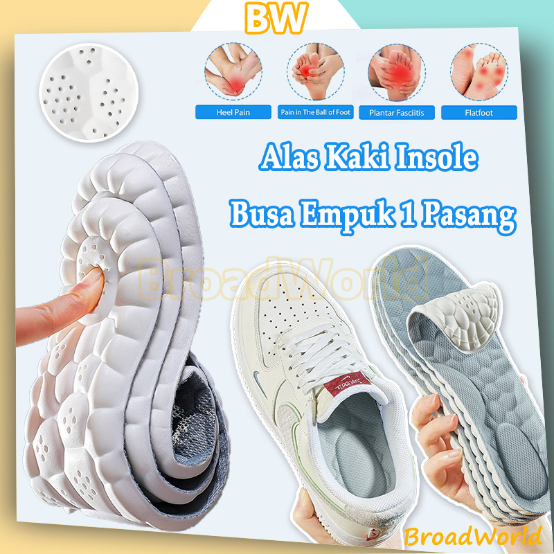Jual 1 Pasang Insole/Busa Sepatu Empuk/sol sepatu olahraga alas sepatu ...