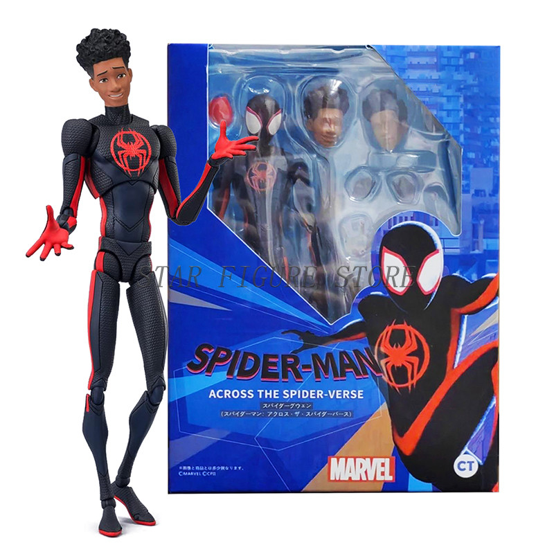 Jual SHF Spider-Man Across the Spiderverse Miles Morales Action Figure ...