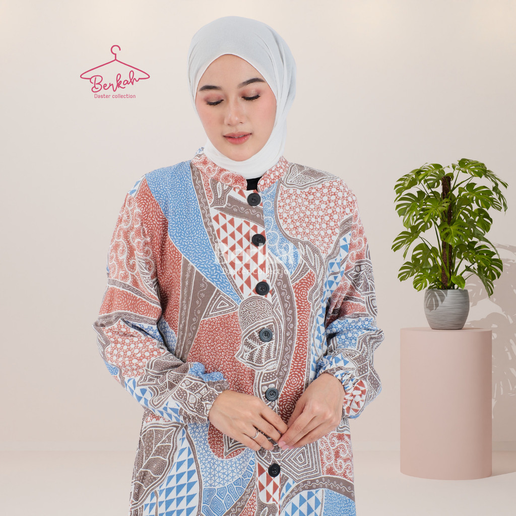 Gamis Batik Rayon Modern Pekalongan Surya Teja