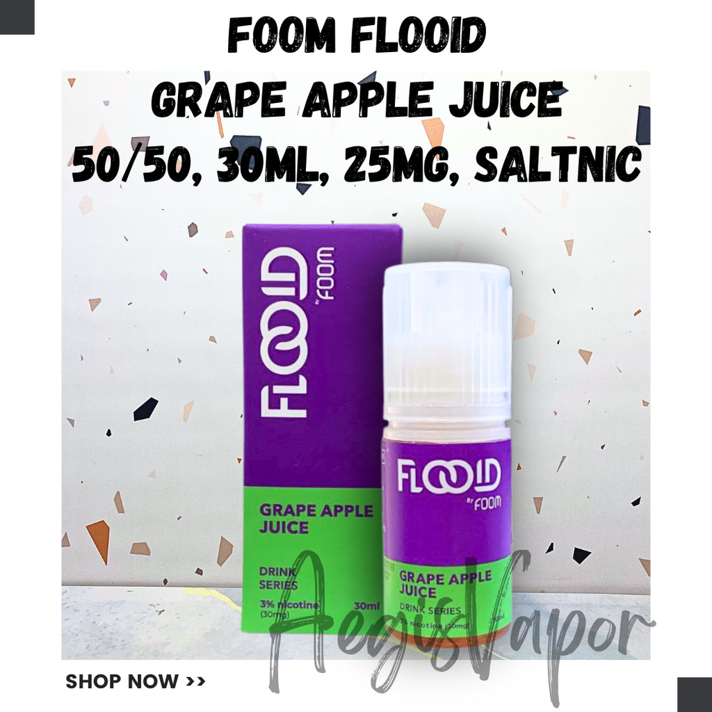 Jual Foom Grape Apple Juice 30ml 30mg Saltnic | Shopee Indonesia