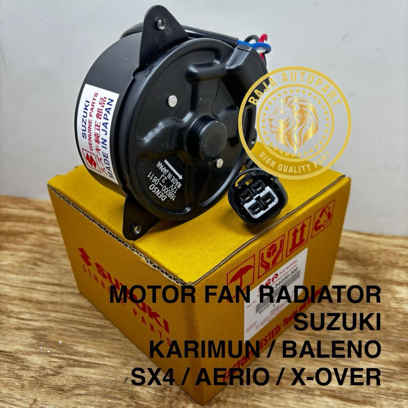 Jual MOTOR FAN RADIATOR SUZUKI KARIMUN BALENO SX4 AERIO X-OVER X OVER ...