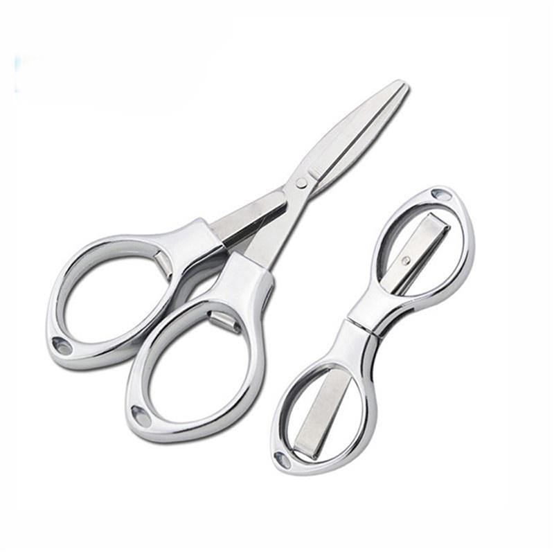 Jual Gunting Lipat Portable Silver Kuat Tajam Anti Karat Stainless ...