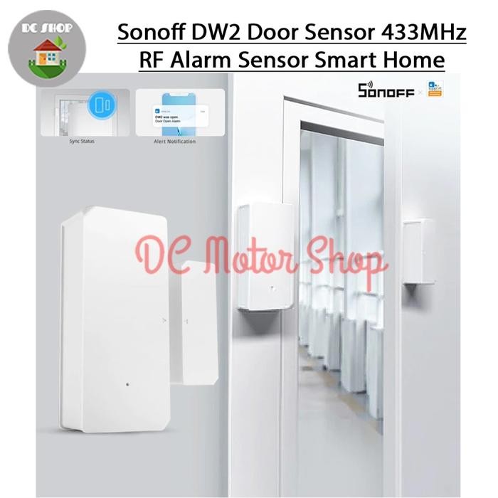 Jual Sonoff DW1 Door Sensor 433MHz RF Alarm Sensor Smart Home - Sonoff ...