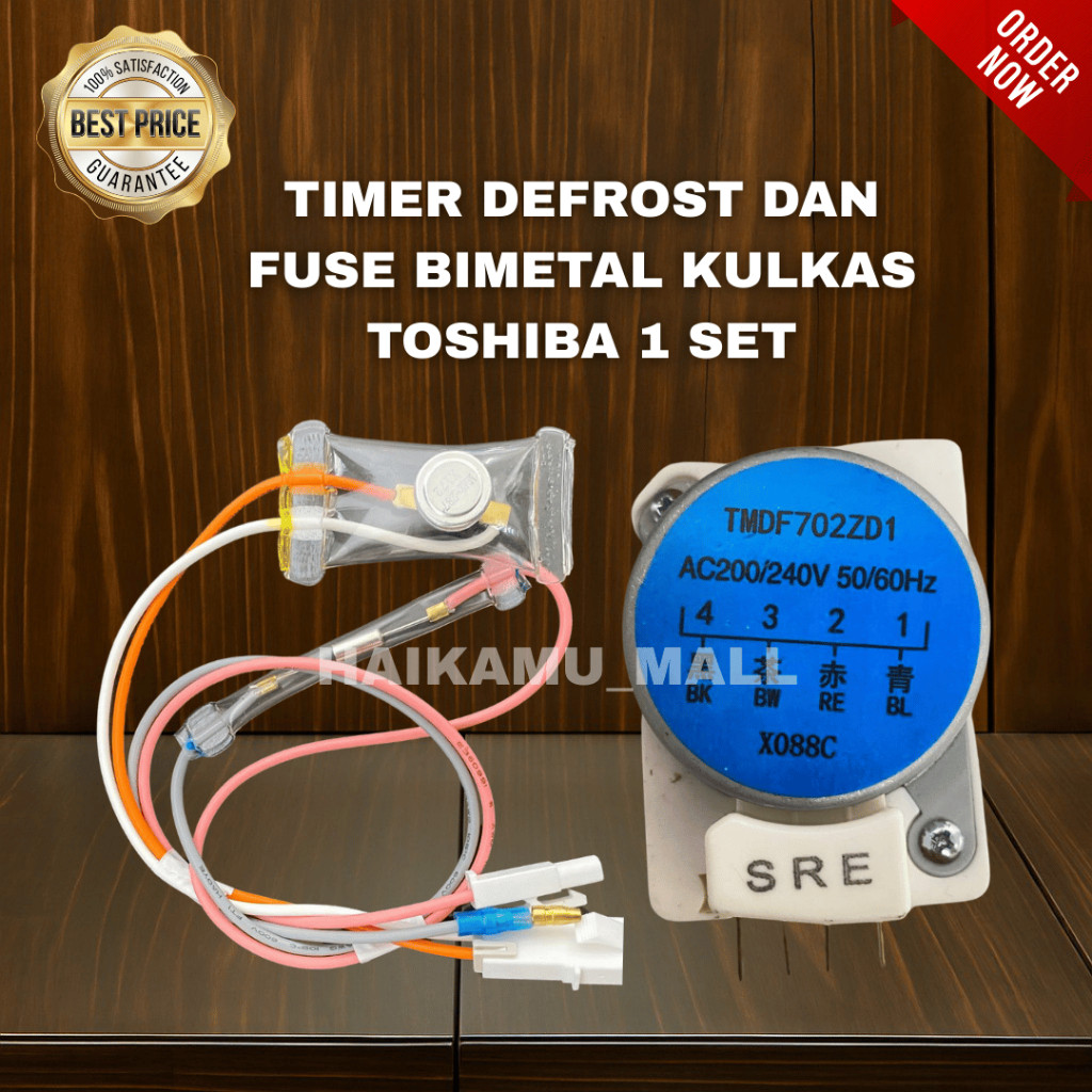 Jual TIMER + DEFROST KULKAS TOSHIBA 2 PINTU – AWET & EFEKTIF | Shopee ...