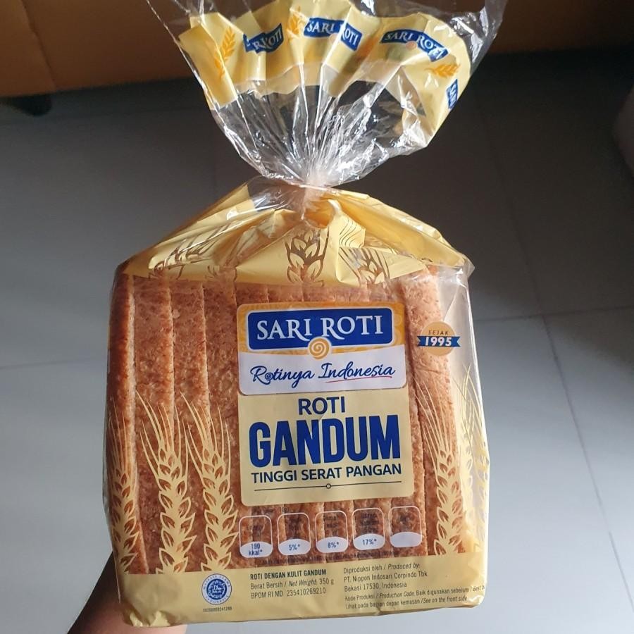 Jual Sari Roti Tawar Gandum Roti Gandum Isi 10 | Shopee Indonesia
