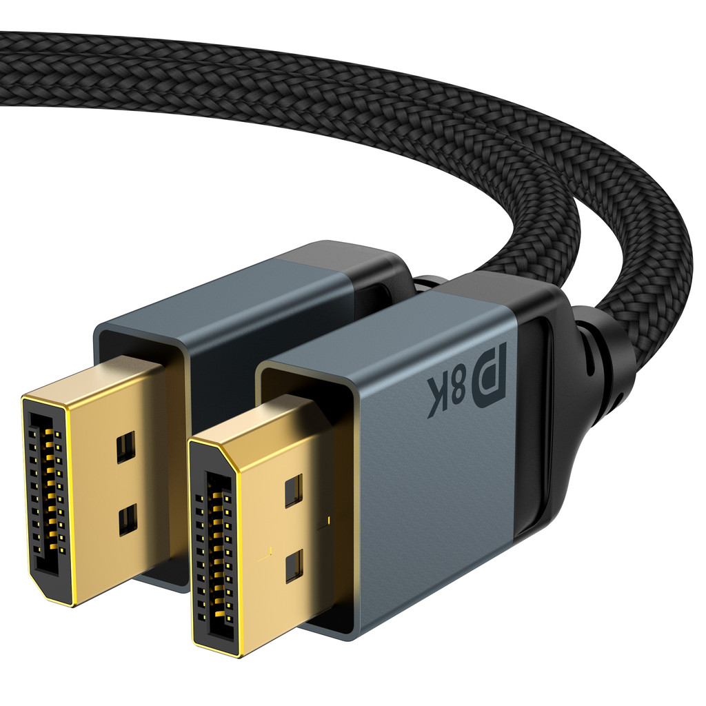 Jual 8K DisplayPort Cable 1.4,DP Cable 8K@60Hz,4K@144Hz,2K@240Hz,High ...