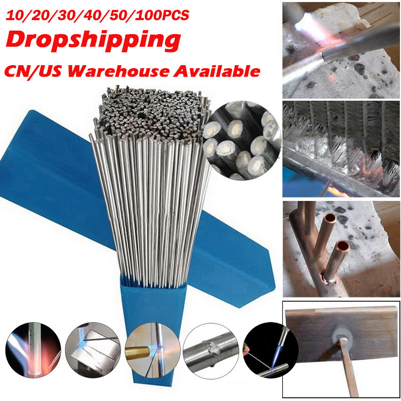 Jual Aluminium Flux Cored Weld Wire Solder Soldering Rod No Need Solder ...