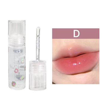 EY Cappuvini Lipstik Oil Lip Glaze Transparant Lip Gloss Moisturizing Transparent Lip Gloss