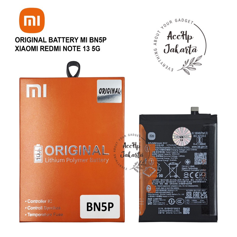 Jual Baterai Batre Xiaomi Redmi Note G Bn P Batu Batrei Bn P