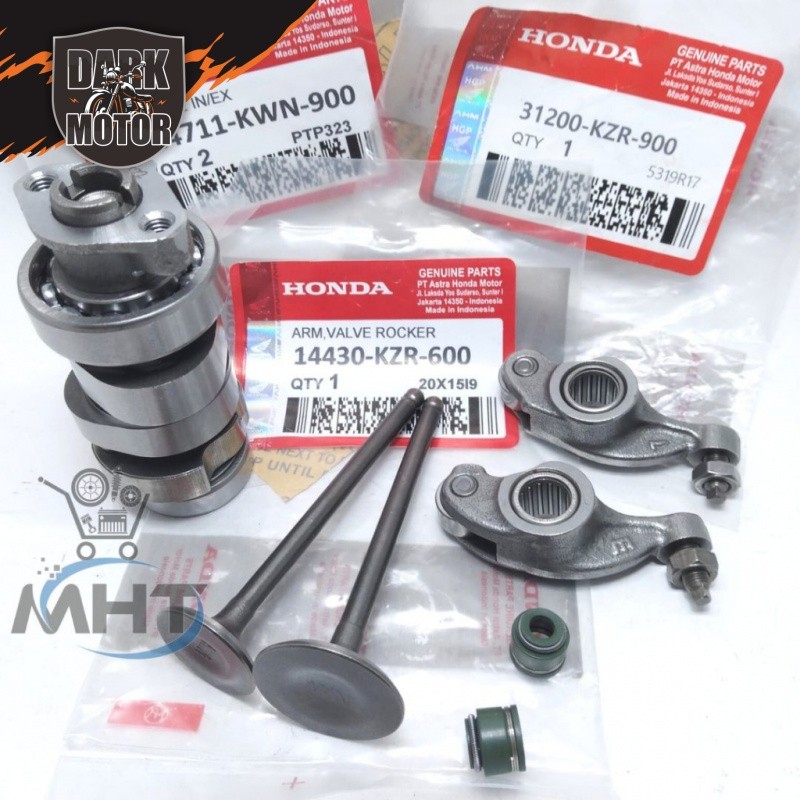 Jual Paket noken as kzr platuk klep set payung sil seal kelp vario 125 ...