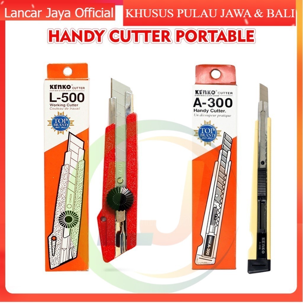 Jual [ATK] CUTTER KENKO L300 | CUTTER BESAR KENKO | CUTTER KENKO A300 ...