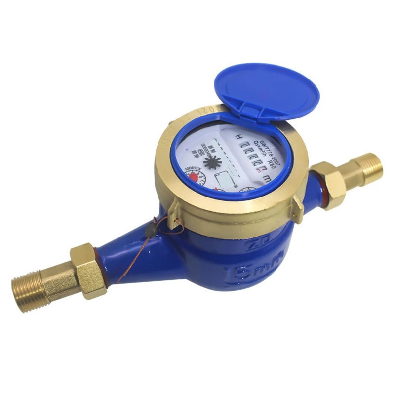 Jual Water Meter Meteran Air Bodi Besi 1/2 inch Pengukur Arus Air SNI ...
