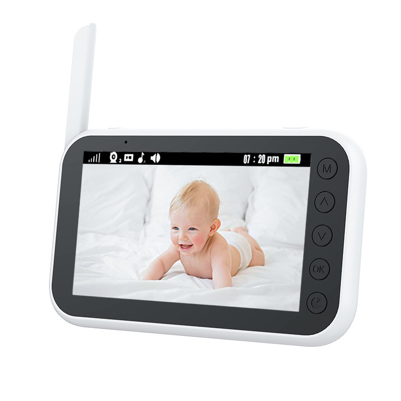 Jual 4.3inch IPS Screen Wireless PTZ Video Baby Monitor Feeding Plan ...
