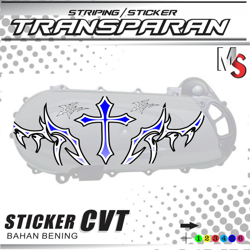 Jual VARIASI BAK CVT / STICKER TRANSFARAN UV / VARIASI STICKER BAK CVT ...