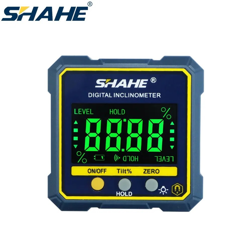 Jual SHAHE Digital Angle Gauge Magnetic Protractor Inclinometer Level ...