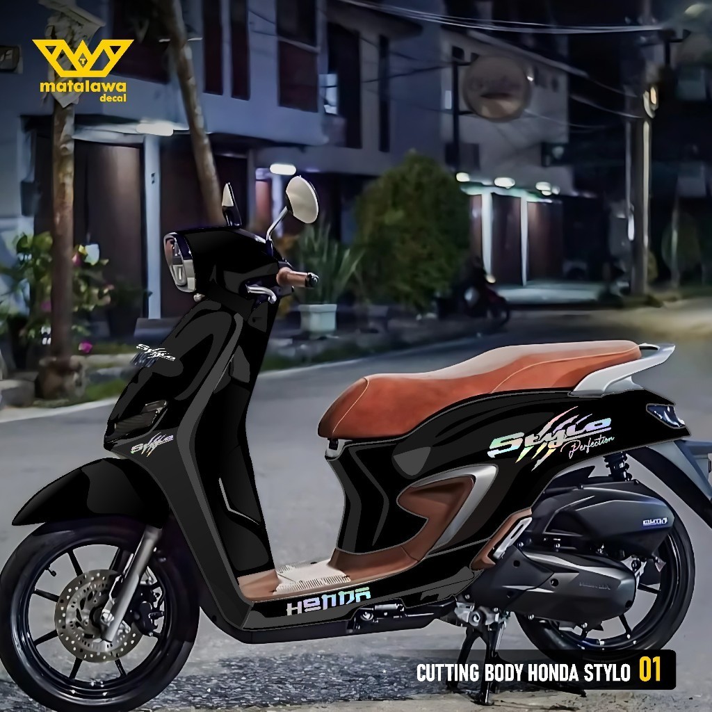 Jual STICKER CUTTING BODY HONDA STYLO 160 STIKER STRIPING GARNIS ...