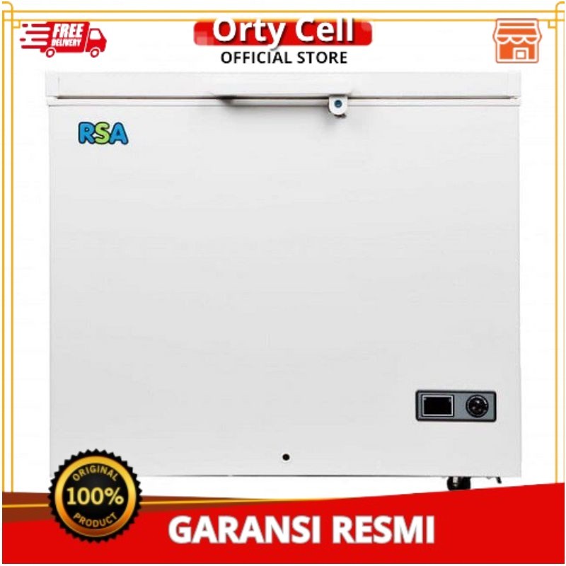 Jual CHEST FREEZER BOX FREZER RSA CF 210 CF210 GARANSI RESMI | Shopee ...