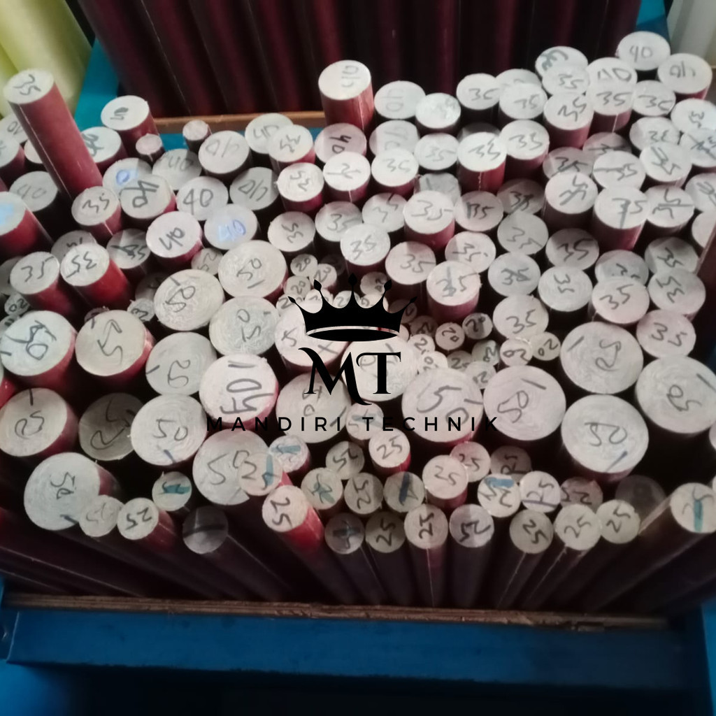 Jual Pertinax Ebonit Novotex Rod / Batangan Dia. 25mm x 100 cm | Shopee ...