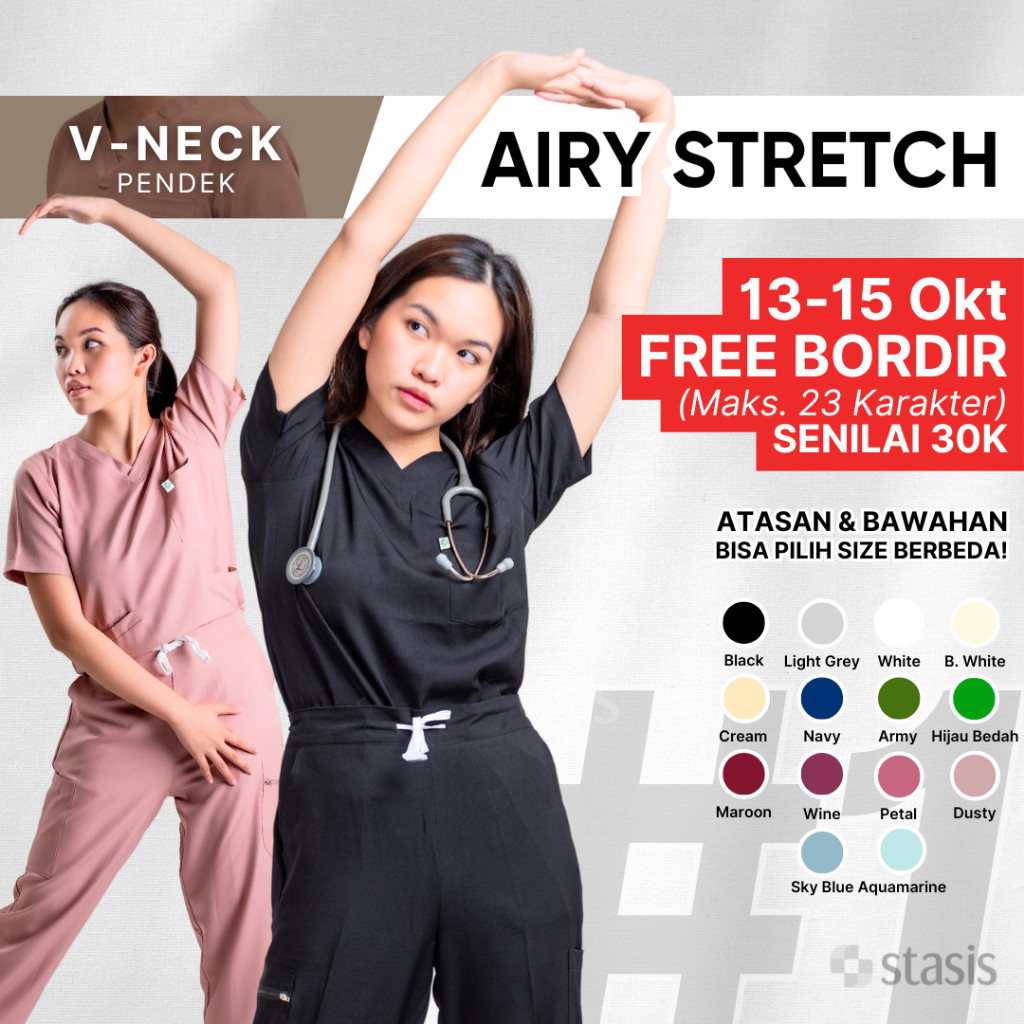 Jual Airy Stretch - Baju Pendek Vneck - Home Of Stasis Warna I ...