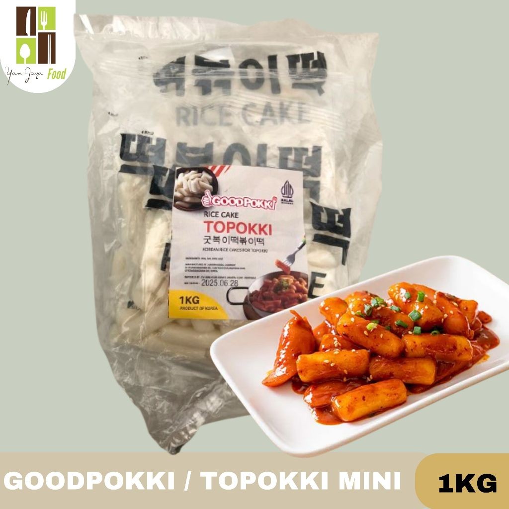 Jual Tokpokki / Topokki Mini Asli Import Korea / Goodpokki Re-pack 1Kg ...