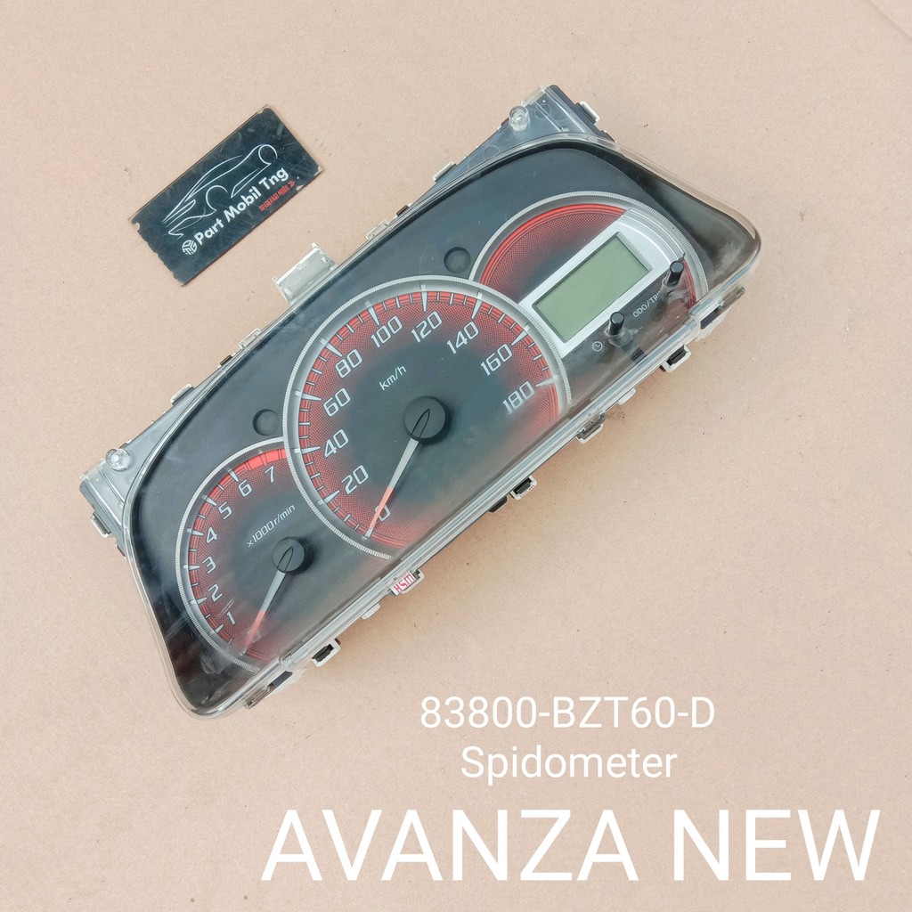 Jual Speedometer Spedometer Kilometer Toyota Avanza New 83800-BZT60-D ...