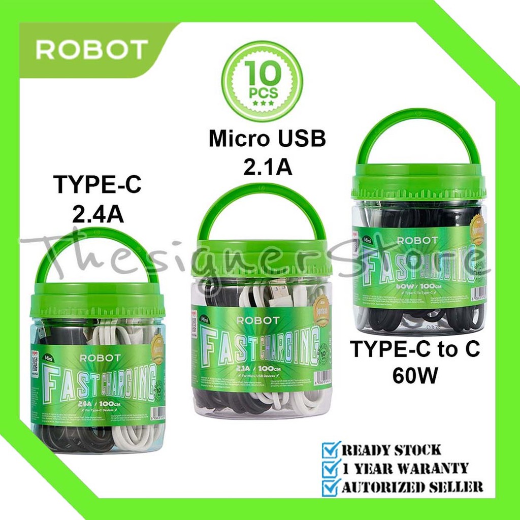 Kabel Data ROBOT RBM100 II Mini /  RBC100 II Mini / RBCC100 II Mini (1 Toples isi 10 Pcs)