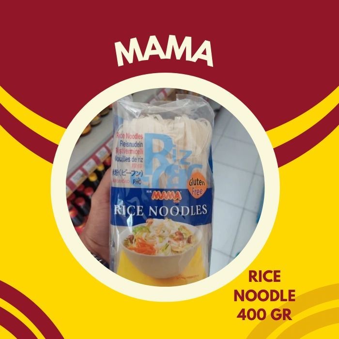Jual mama rice noodles (kwetiau) 5 mm 400 gr | Shopee Indonesia